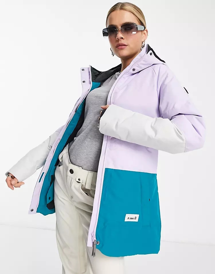 blusão longo estilo tecido impermeável roupa de esqui