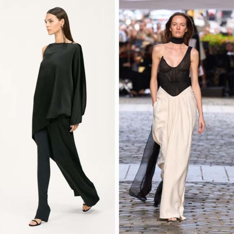 Fabricant de vêtements asymétriques