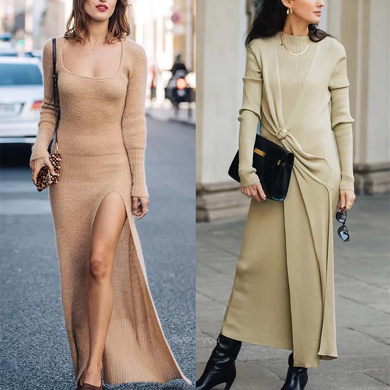 Jupe ajustée en tricot