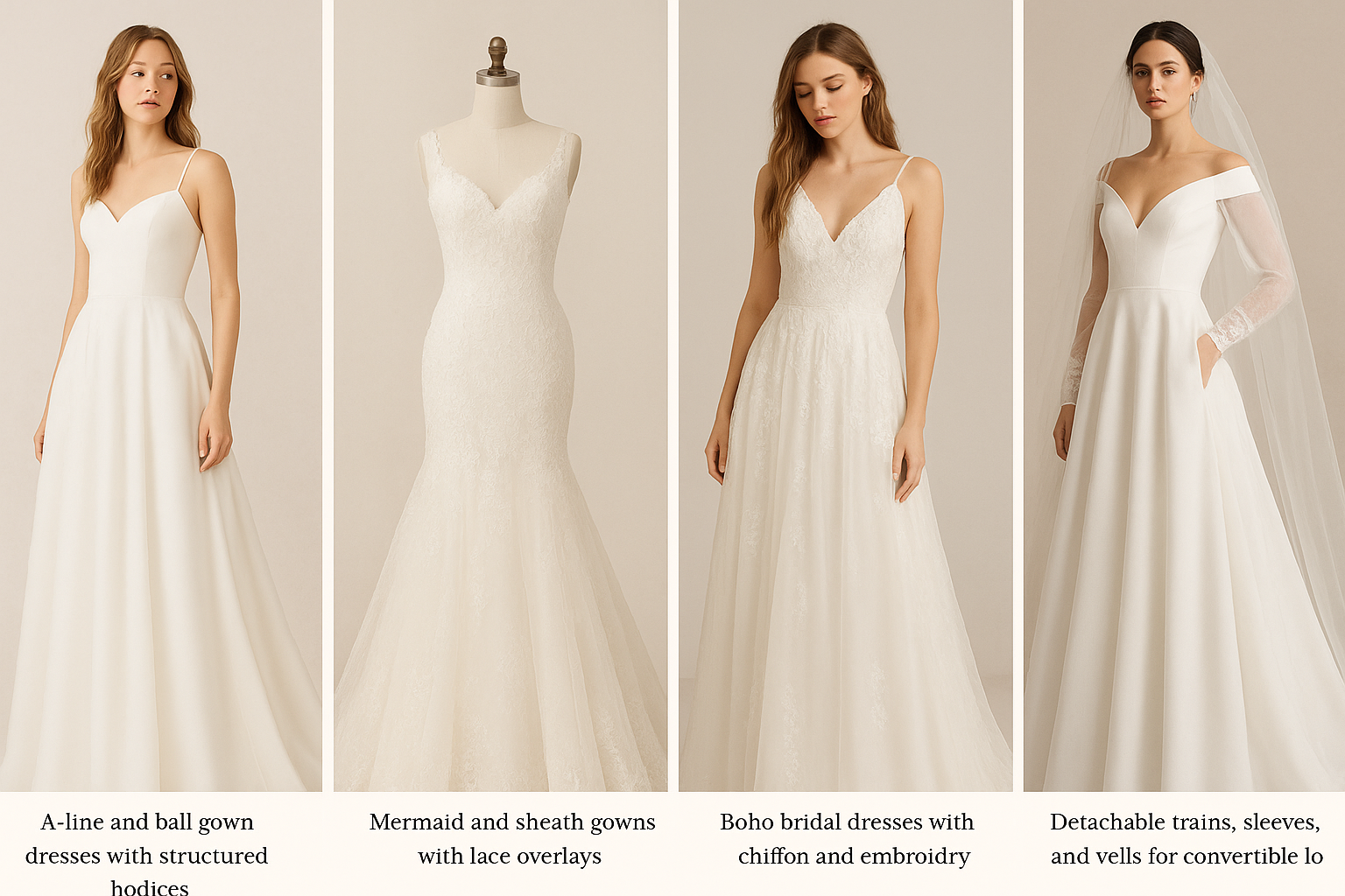 Wedding dress for women