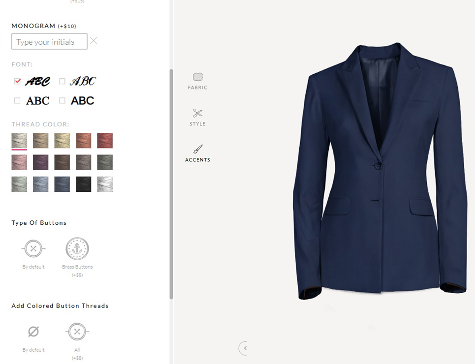accessories of blazer
