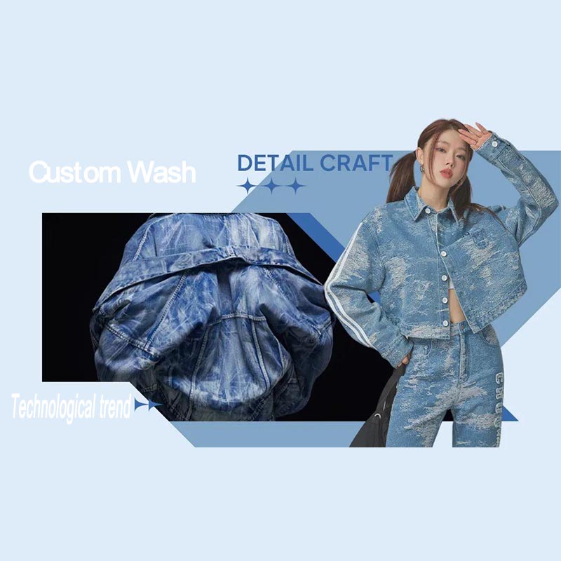 entreprise de vêtements en denim sur mesure