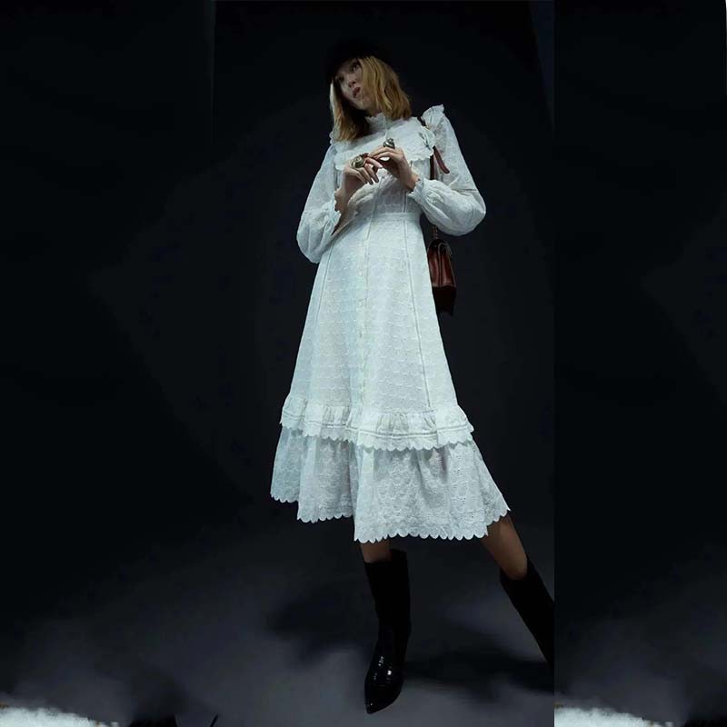 robe chemise française à la mode
