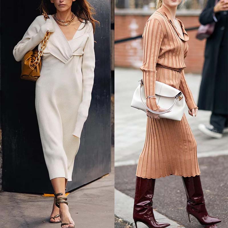 Jupe tricotée mode