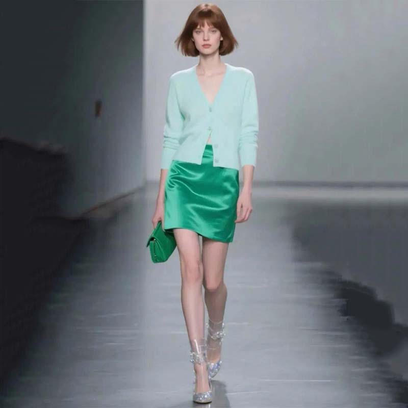 vêtements verts pour femmes