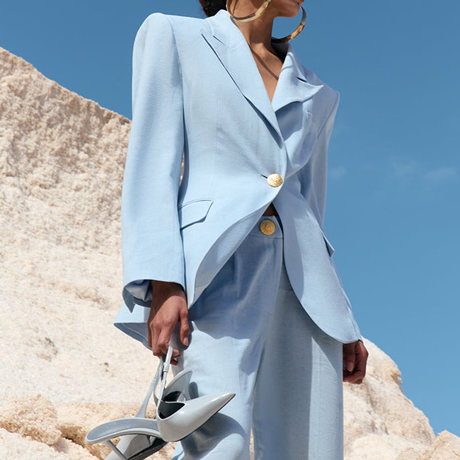 structured blazer for women