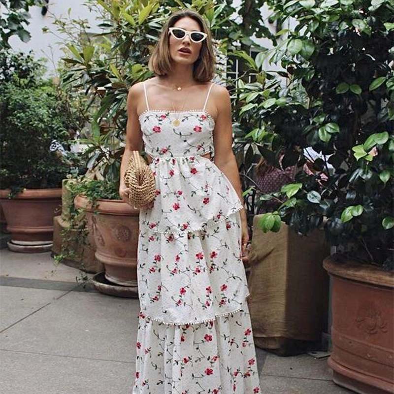 robe imprimée pour femme