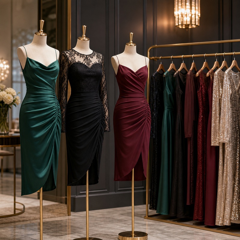 Party and going-out dress manufacturer samples