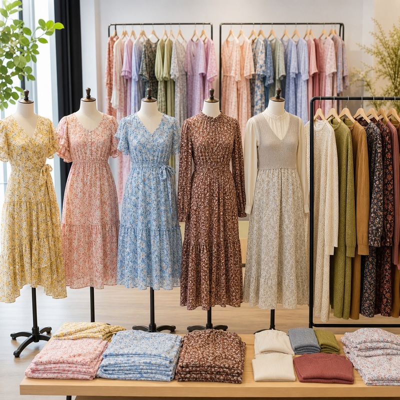 Seasonal women’s dress collection development