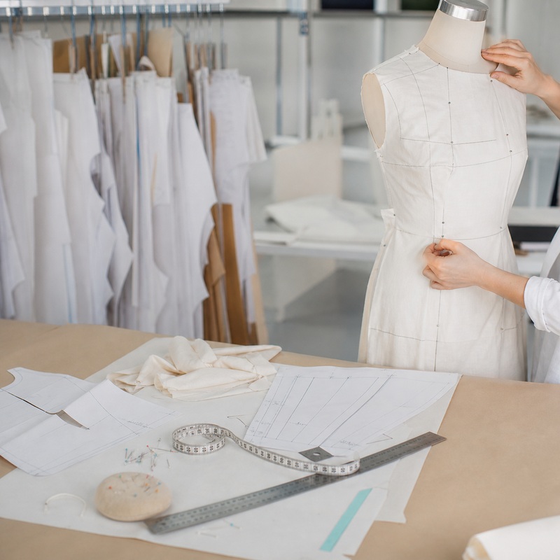 Pattern and fit development for custom dresses
