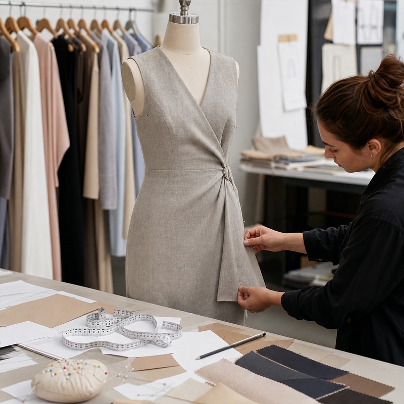 Dress sampling and revision process