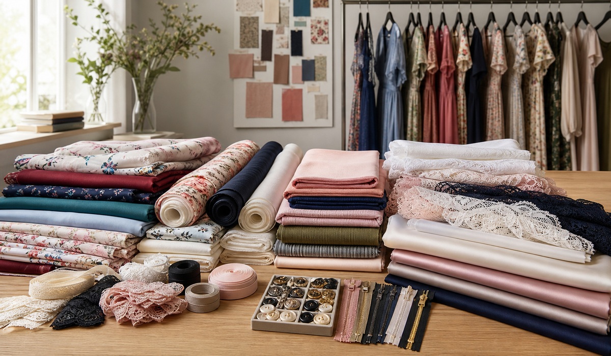 Fabric options for ladies dress manufacturing