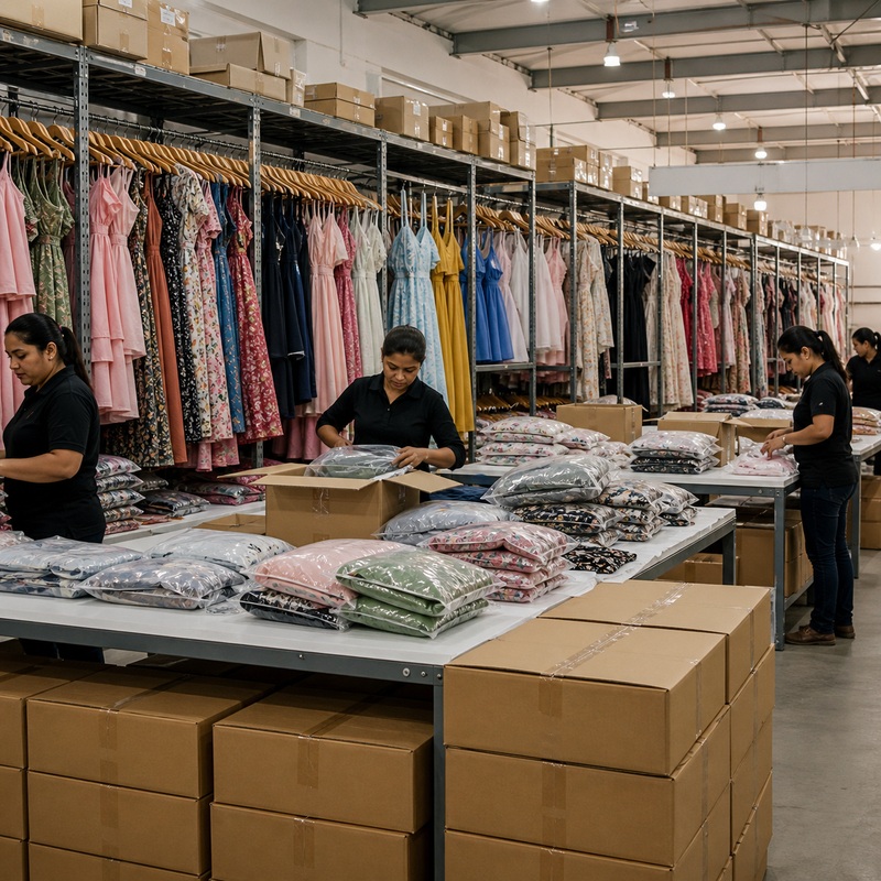 Bulk dress production for wholesalers and distributors