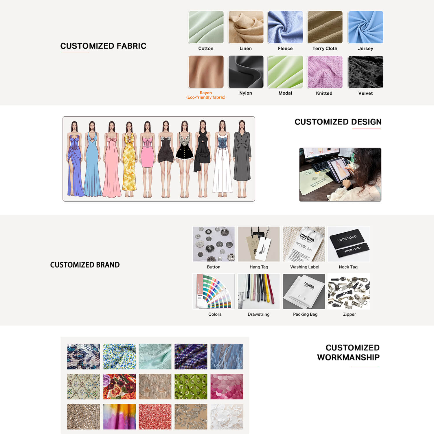 Customization Options for Wholesale Evening Dresses