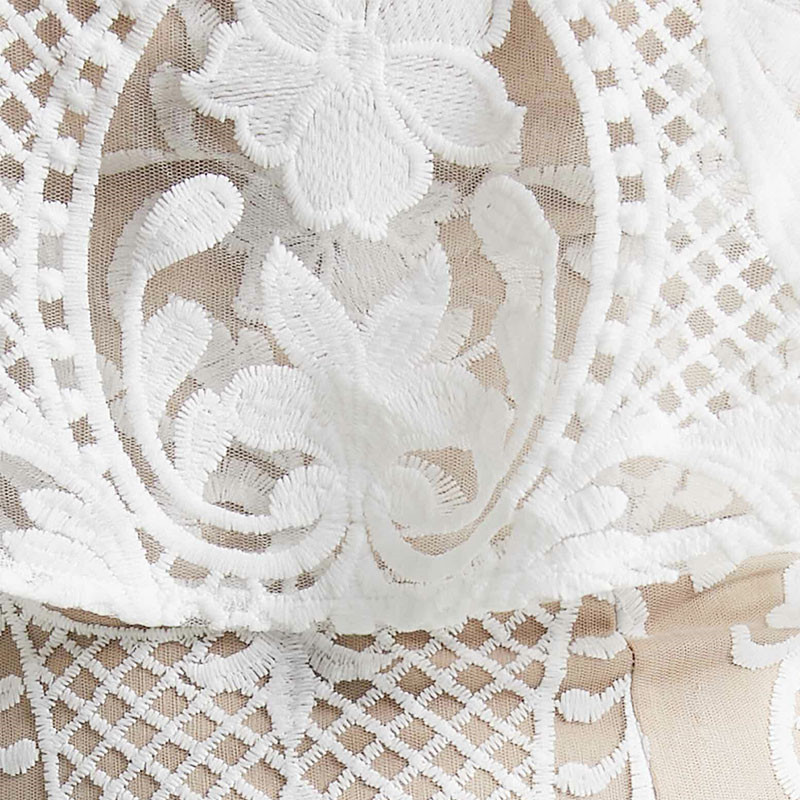 DRESS IN WHITE LACE (5)