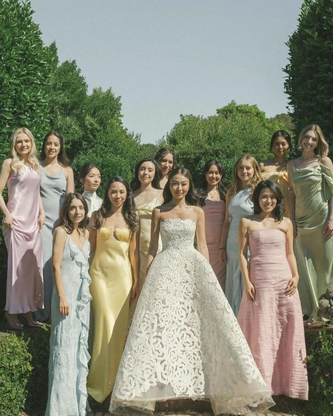 Evening dress for BRIDESMAIDS