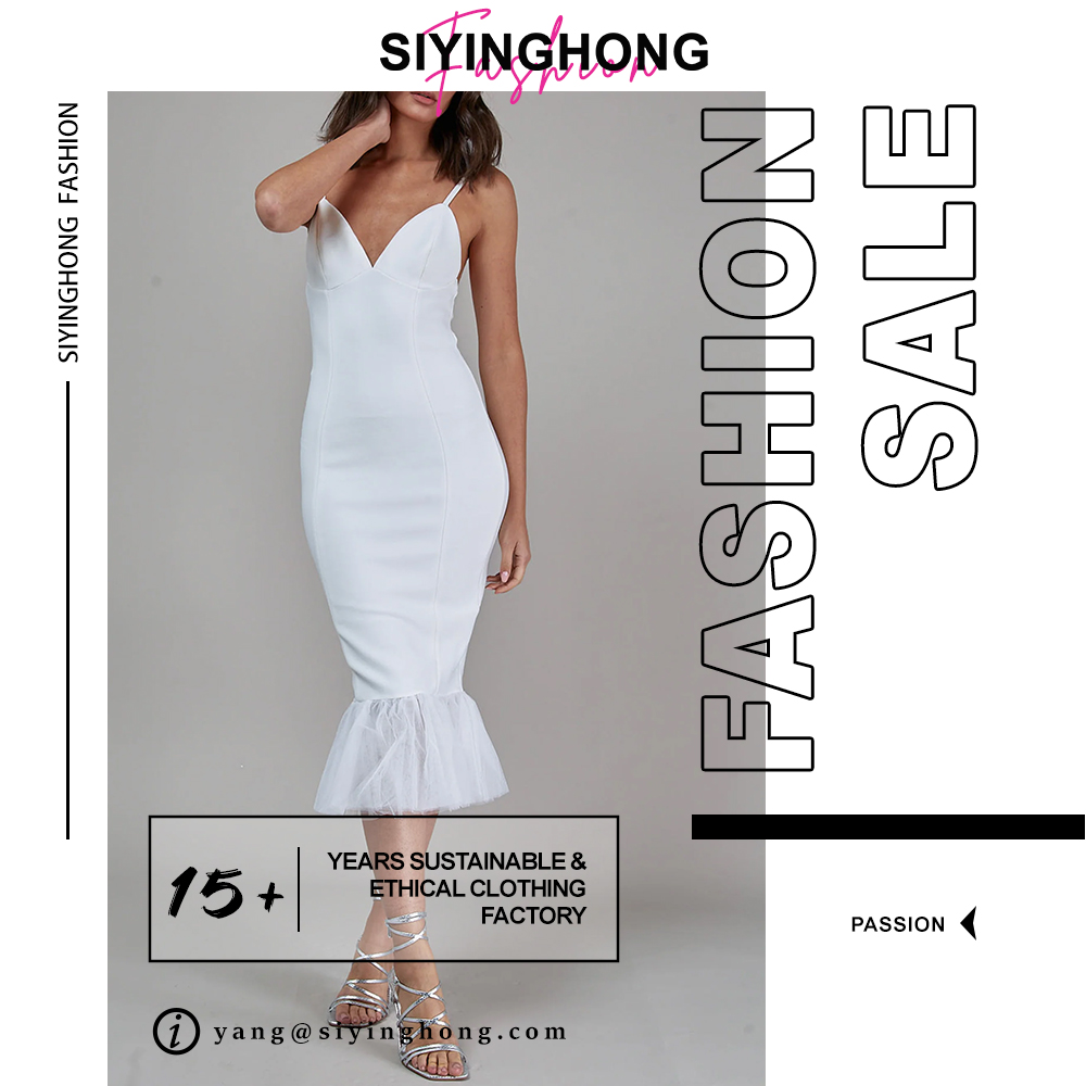  custom satin slip dress OEM