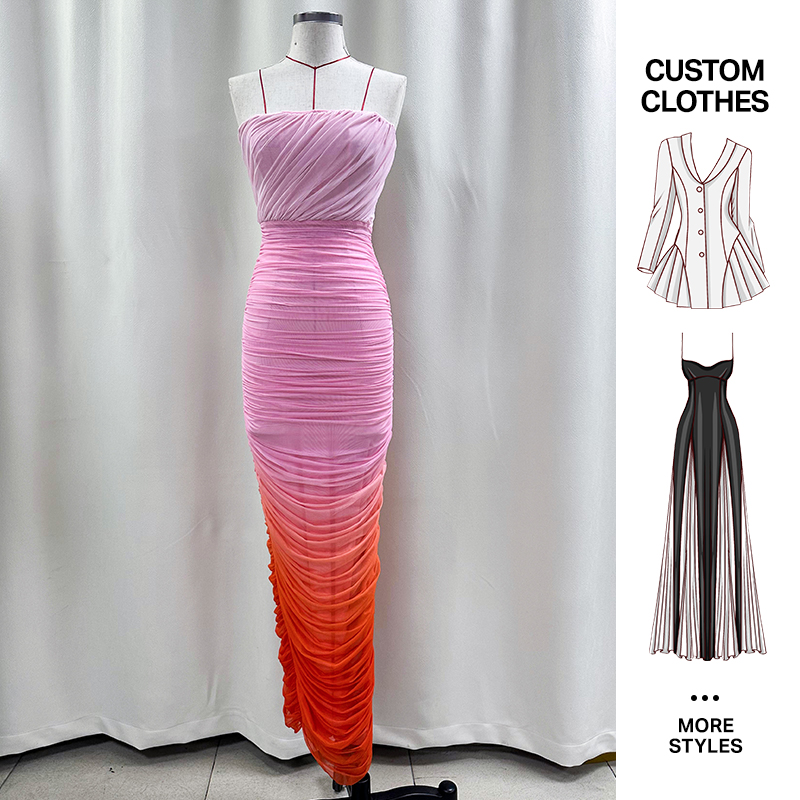  Mesh Mermaid Dress Wholesale