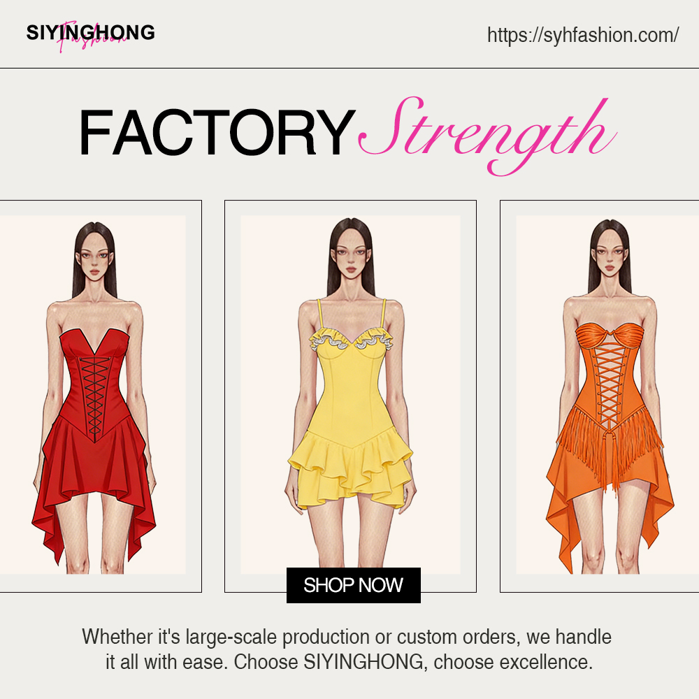 ruffle mini dress manufacturer