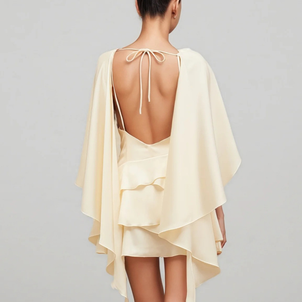 custom ruffle dress OEM