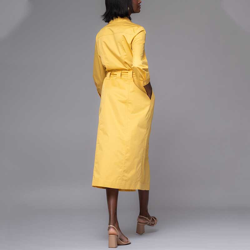 midi shirts dress