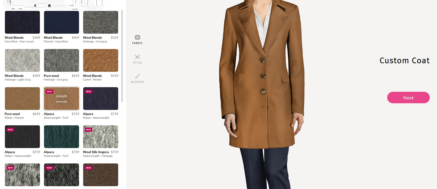 fabric of coats