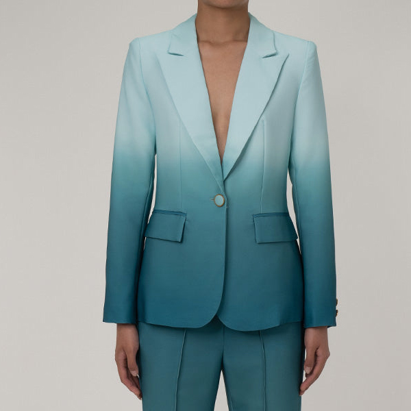 gradient blazer women