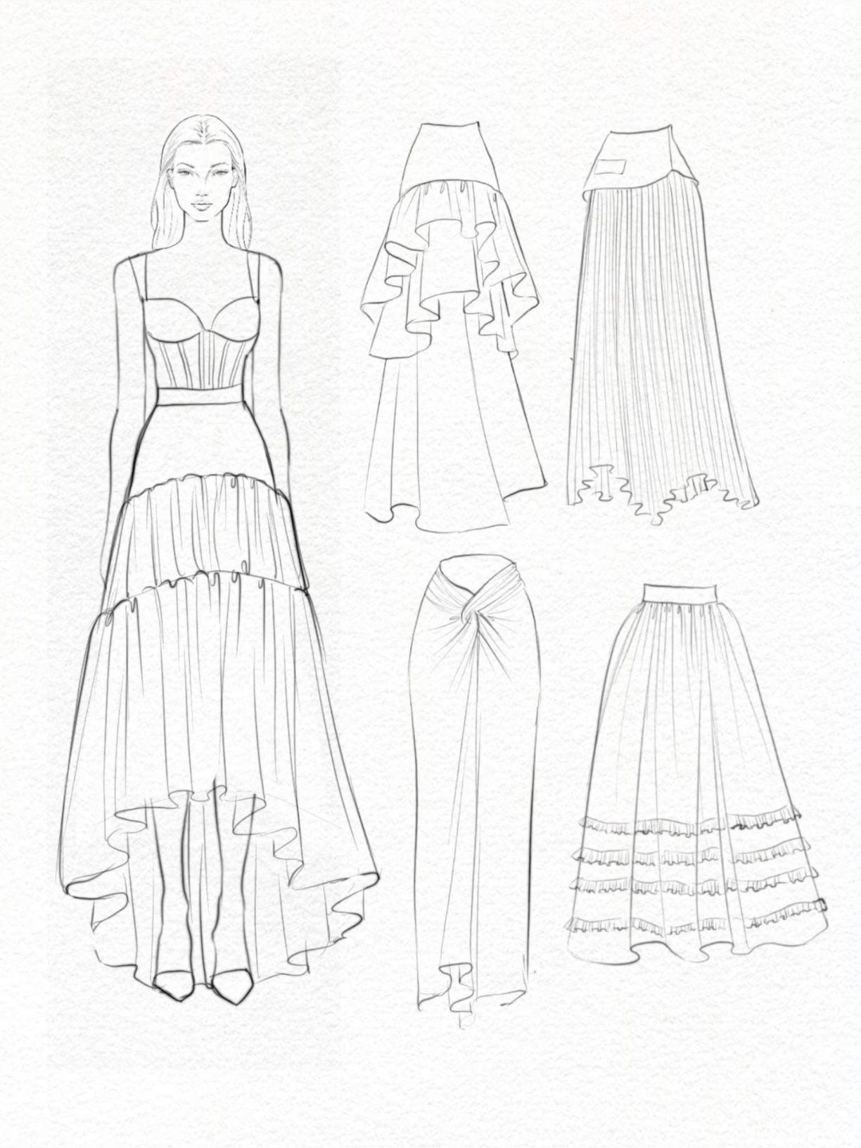 maxi skirts for women