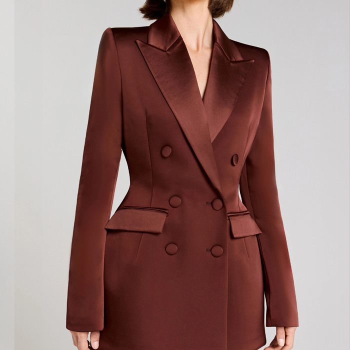 private label blazer dress