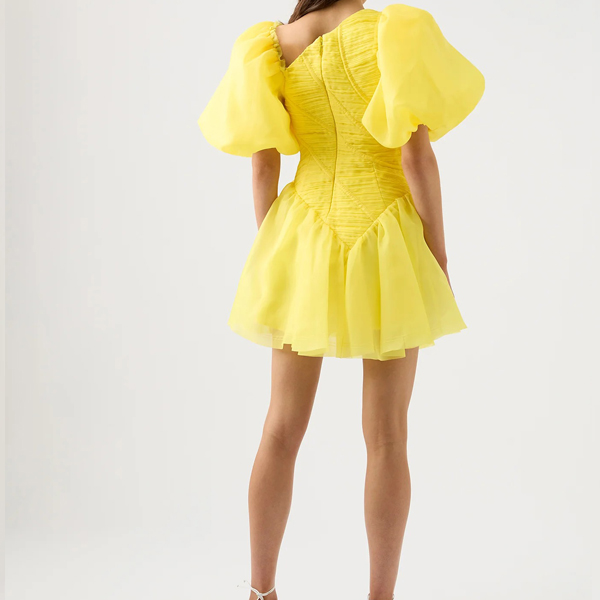 puff sleeve mini dress manufacturer