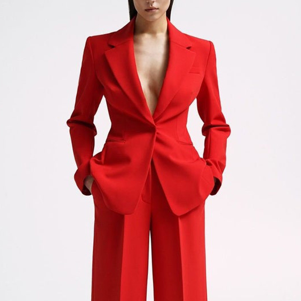 red blazers for women