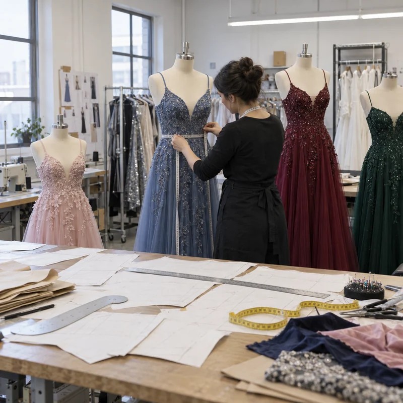 Seasonal prom dress delivery planning