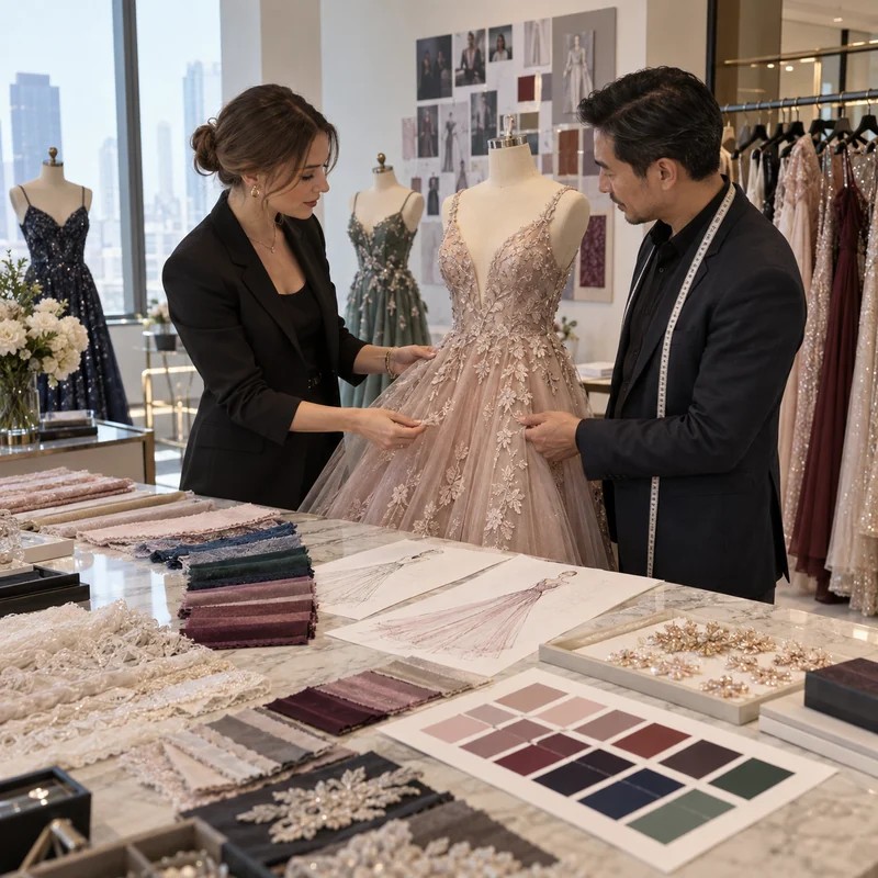 Prom dresses for fashion brands