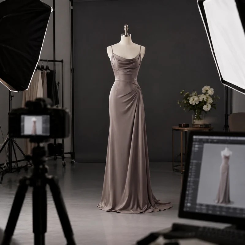 Evening dresses for ecommerce