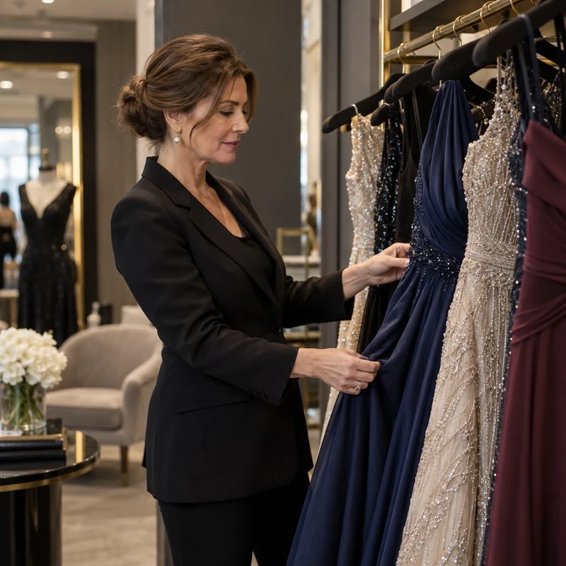 Evening dresses for boutiques