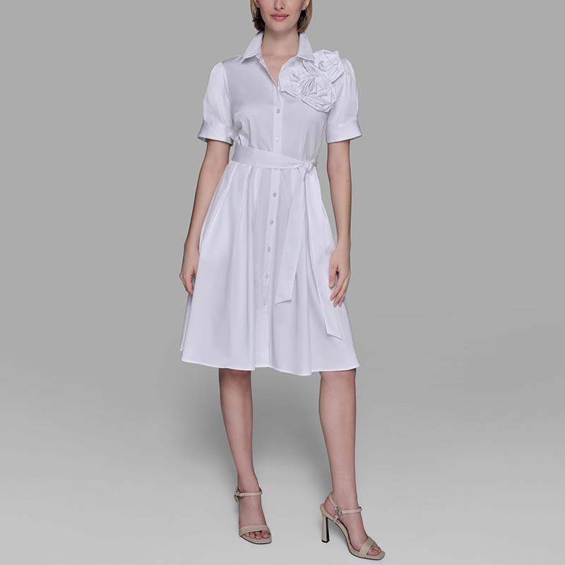 short sleeve shirt dress