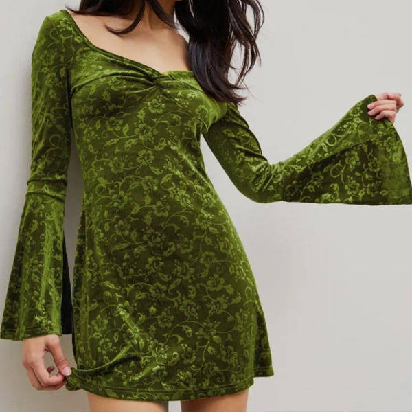 velvet mini dress manufacturer