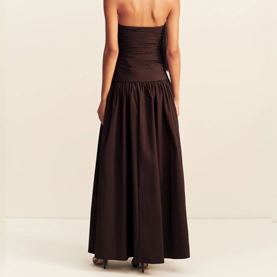 wholesale drop waist maxi dress