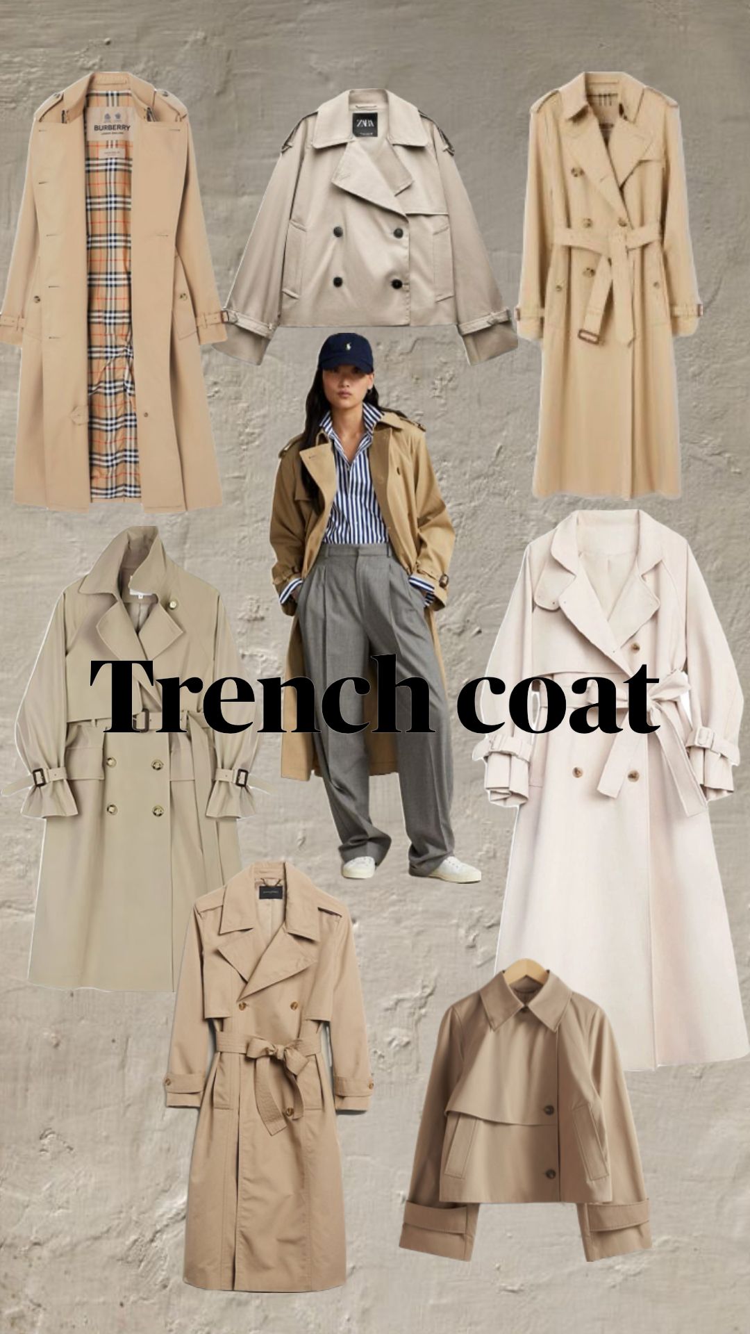 women's trench coats
