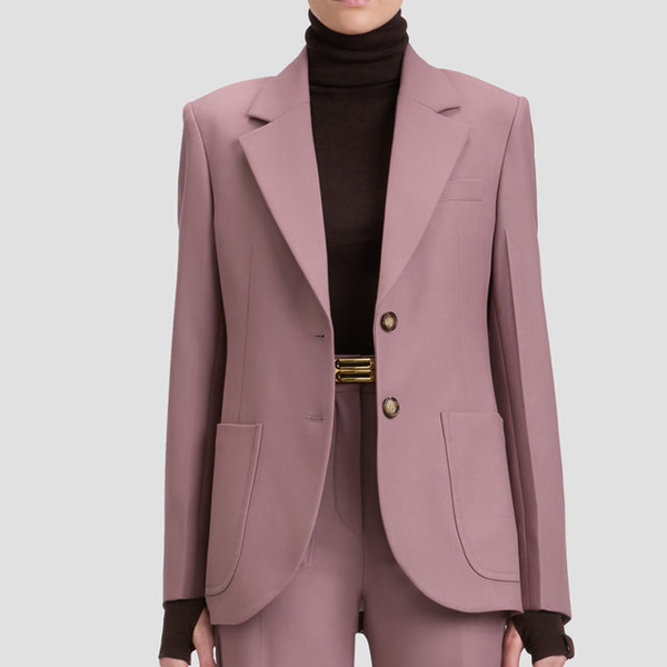 women’s mauve blazer