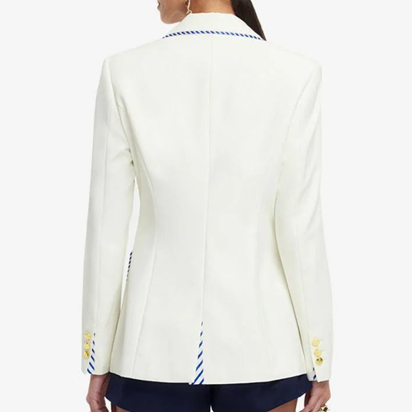 women’s white blazer jacket